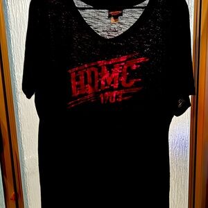 Harley Davidson sheer top